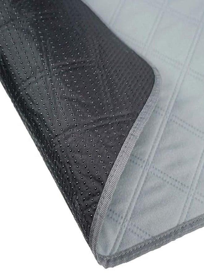 BLESSING PET SUPPLY Washable Pee Pads for Dogs, Reusable, Absorbent, Leakproof, Non Slip Pet Puppy Pads for Potty Training. Light Gray, (Gray, 48" x 60") - Image 4